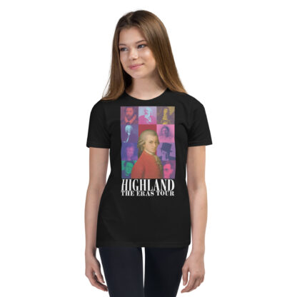 Highland Eras Youth Tee (Black)